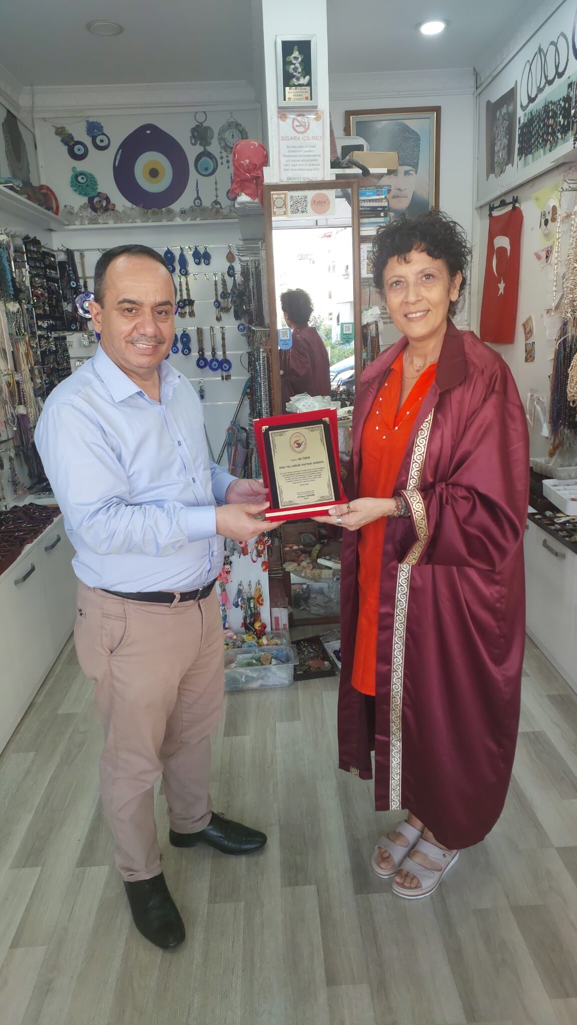 Alanya’da Esnaf Odası’ndan Ustalara Vefa (3)