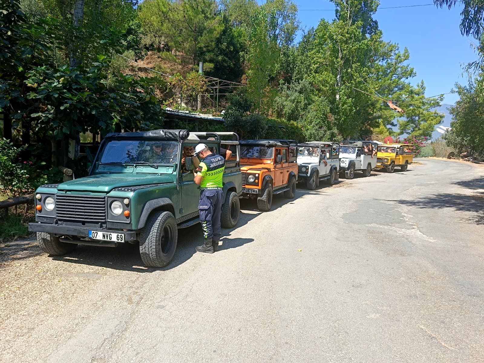 Alanya'da Kuralsız Safari Turlarına Ağır Fatura Kesildi (1)