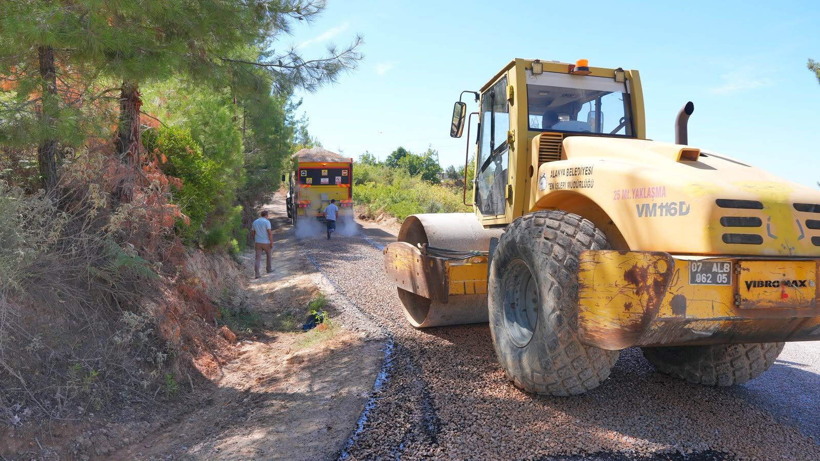Alanya'da O Yol Hafta Bitmeden Tamamlanacak (1)