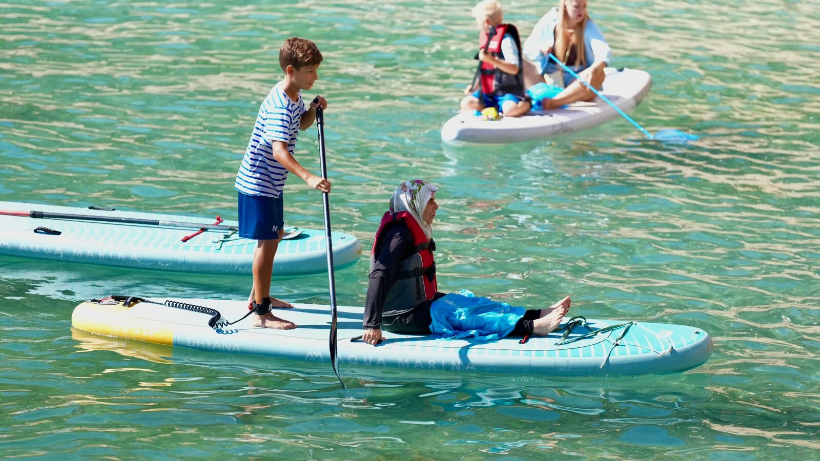 Alanya'da Sup'unu Alan Denize Koştu! Seferberlik Başladı (3)