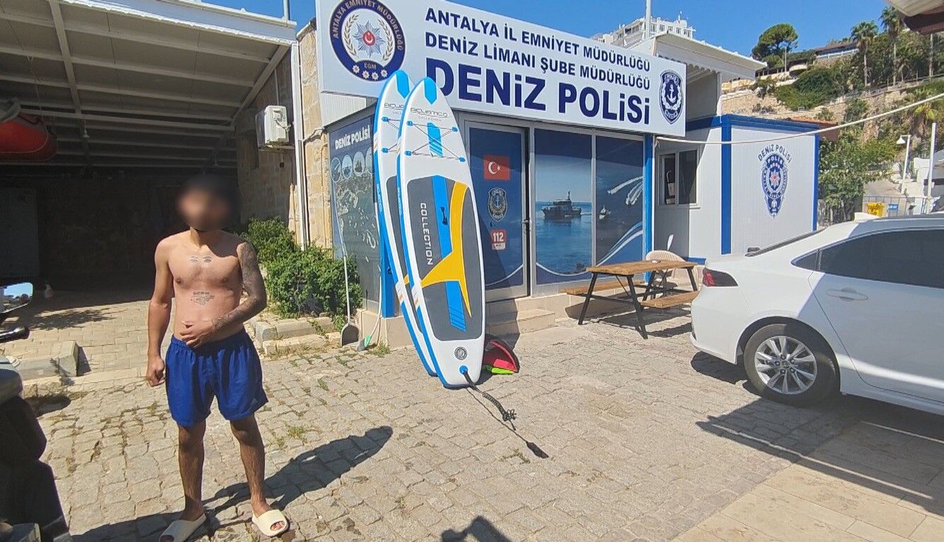 Antalya’da Sup Ile Mahsur Kaldılar (3)