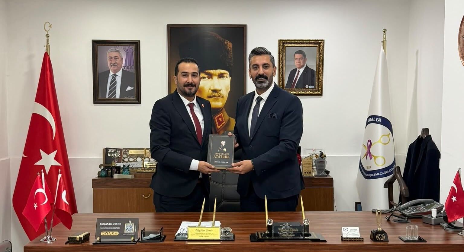 Btp Antalya İl Başkanı Şahin’den Tolgahan Demir’e Ziyaret (4)