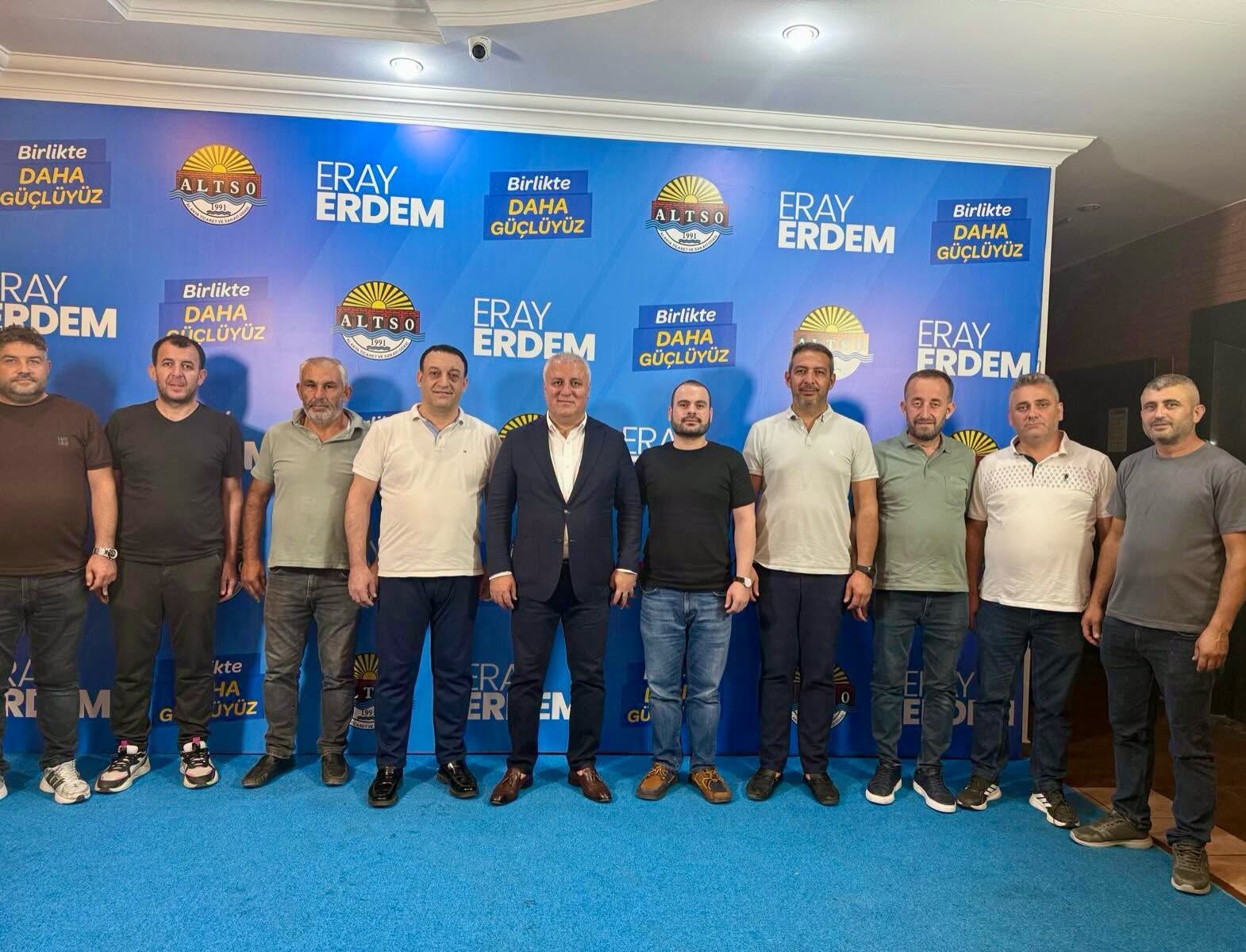 Erdem’i̇n Seçi̇m Ofi̇si̇ne Zi̇yaretçi̇ Akini Sürüyor 5