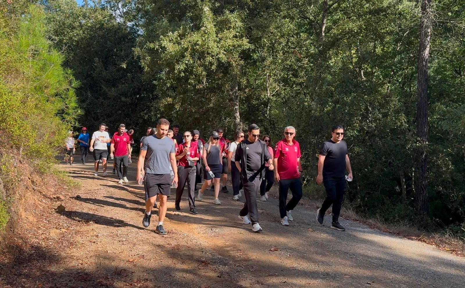 Gazipaşa'da Spor Için Yürüdüler (2)