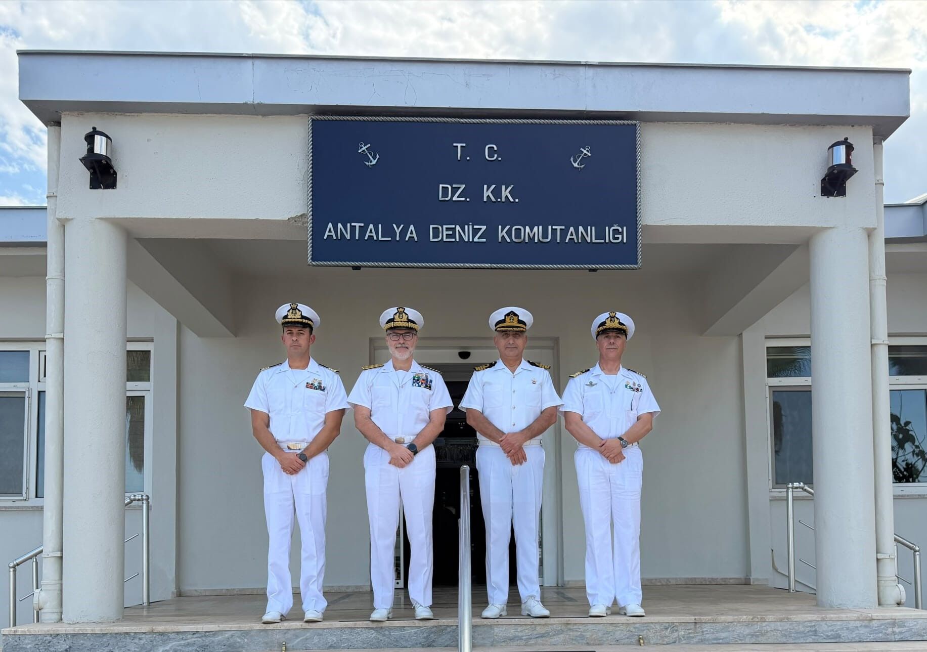 İtalyan Savaş Gemisi Antalya’ya Geldi (1)