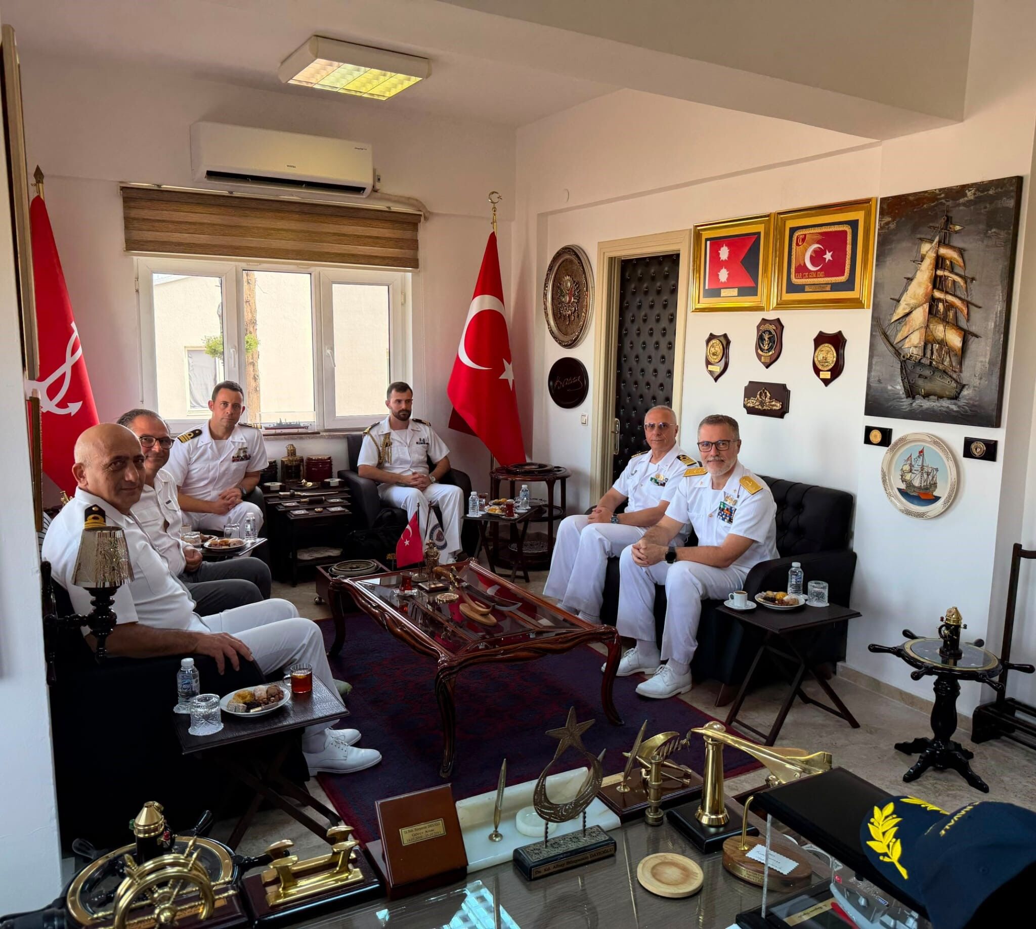 İtalyan Savaş Gemisi Antalya’ya Geldi (4)