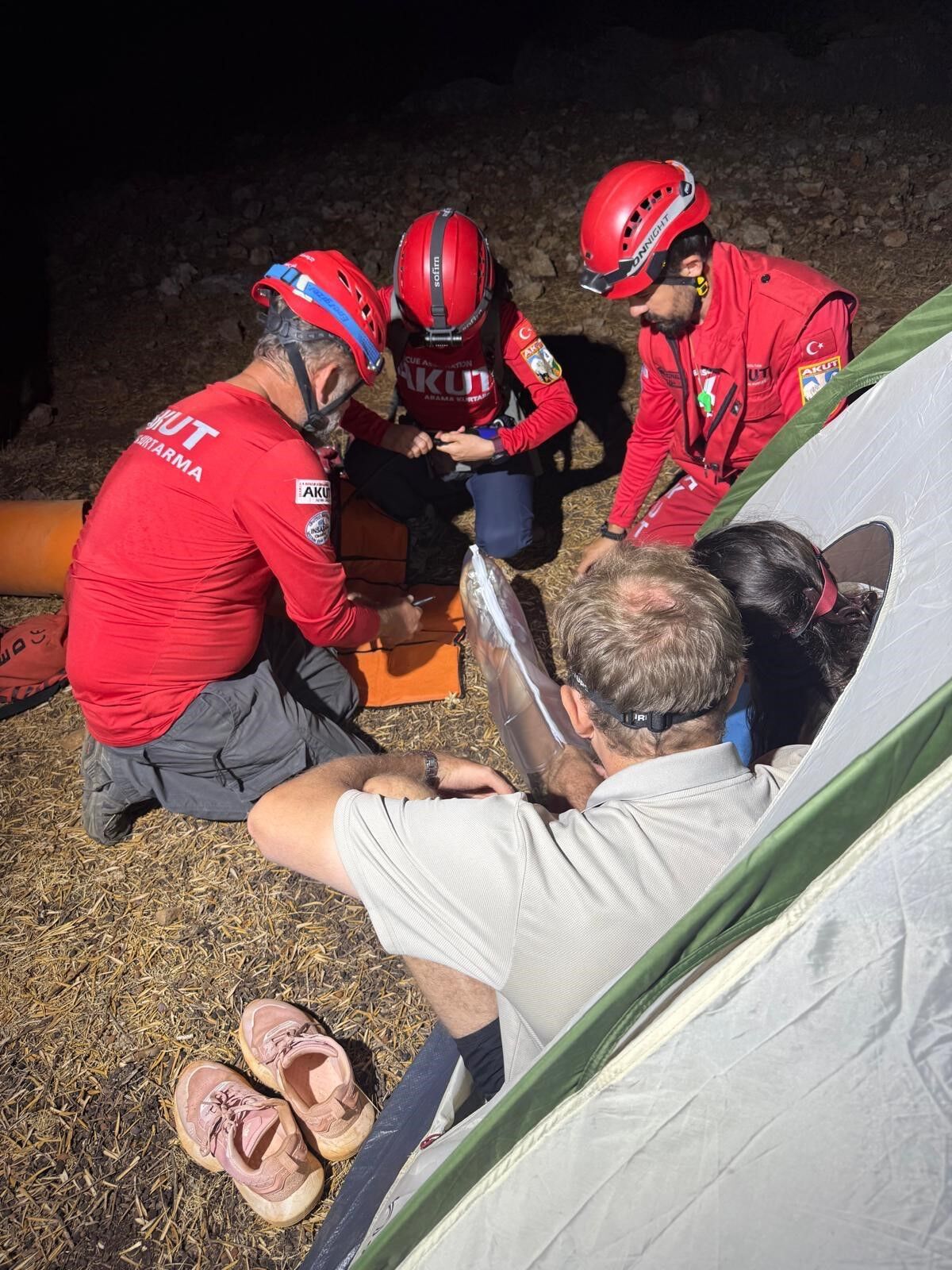 Kaş’ta Likya Yolu’nda Turist Kurtarıldı (4)