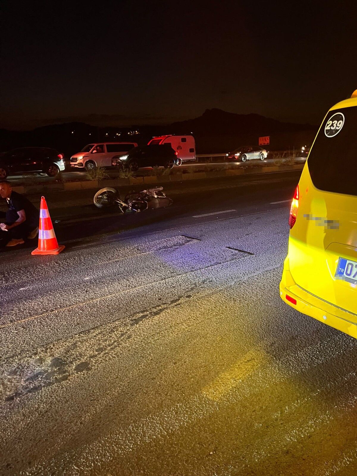Manavgat Antalya Yolunda Motosiklet Kazasında 1 Ölü (3)