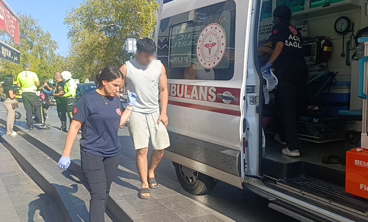 Manavgat Köprüsü’nde Yayaya Çarpmamak Için Fren Yaptı, Devrildi (7)