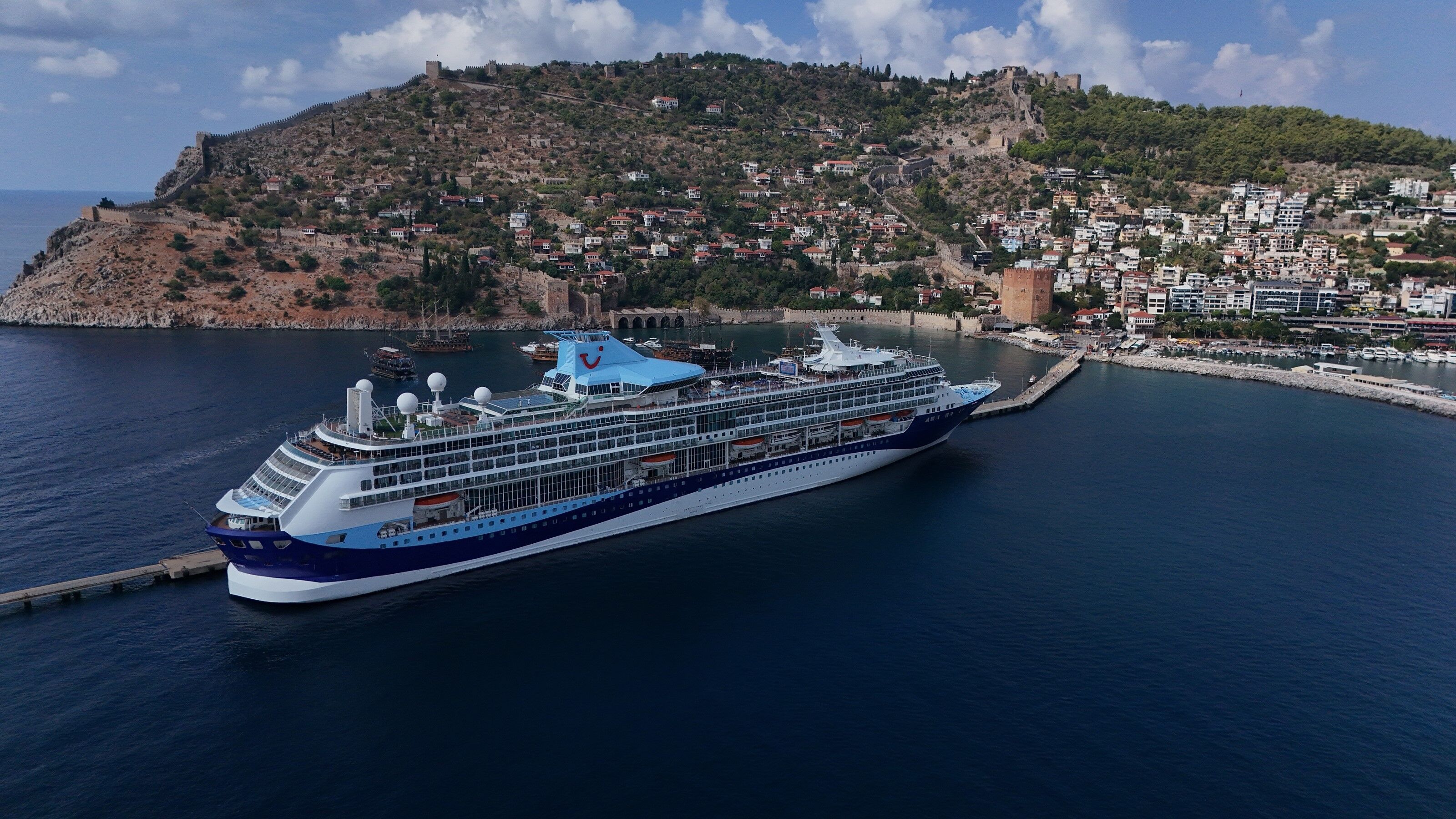 Marella Discovery Alanya’ya Binlerce Turistle Geldi (2)