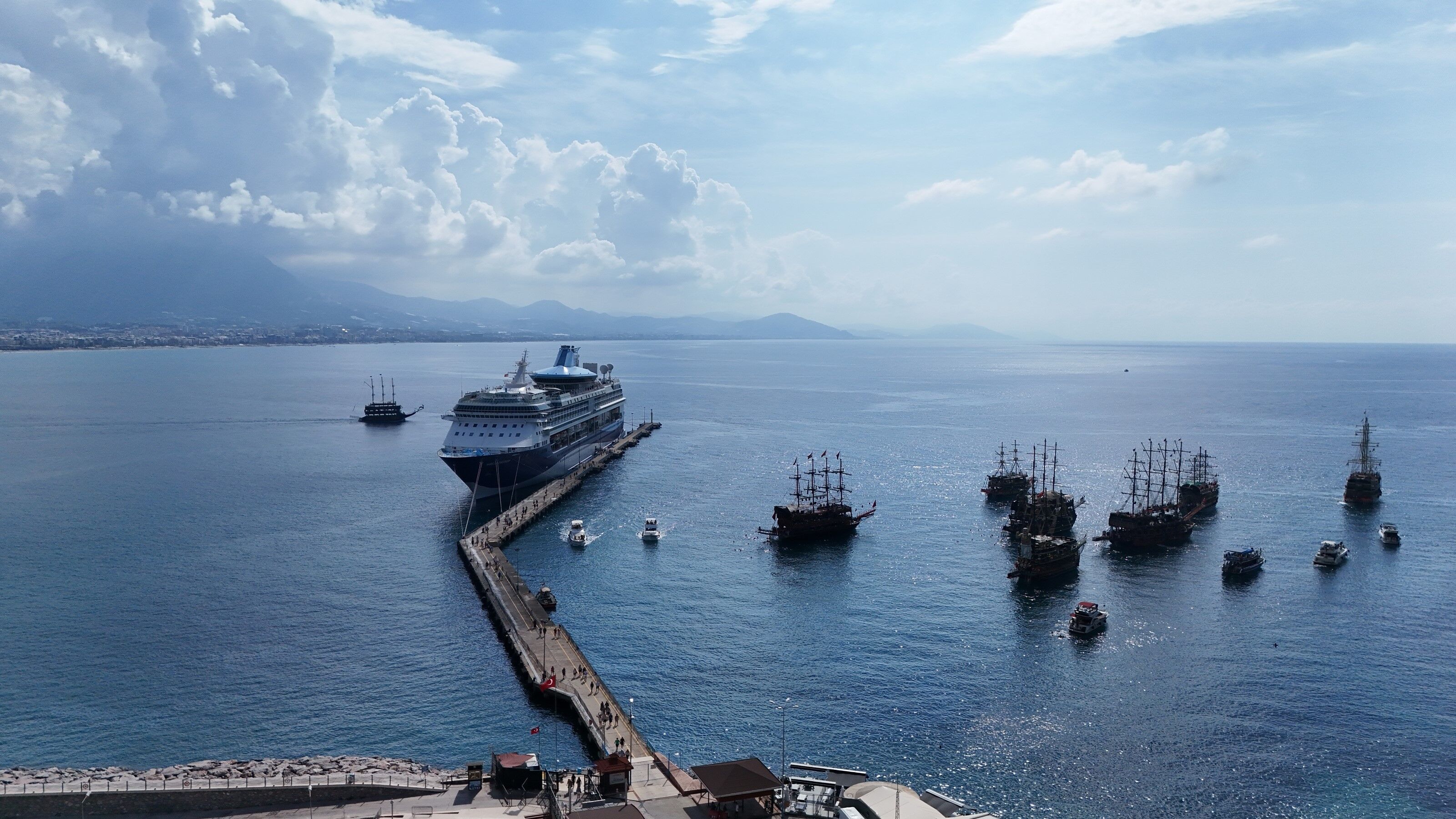 Marella Discovery Alanya’ya Binlerce Turistle Geldi (6)