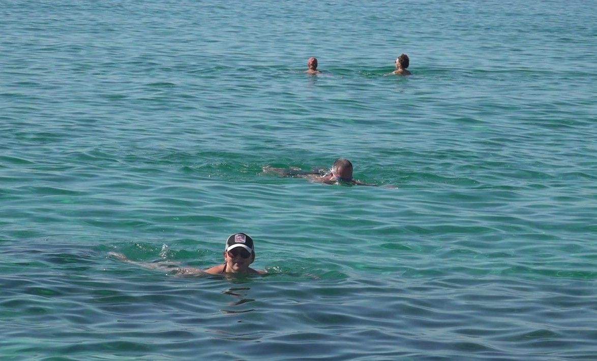 Alanya'da Kleopatra Plajı'nı Gören Yaz Sanıyor (4)