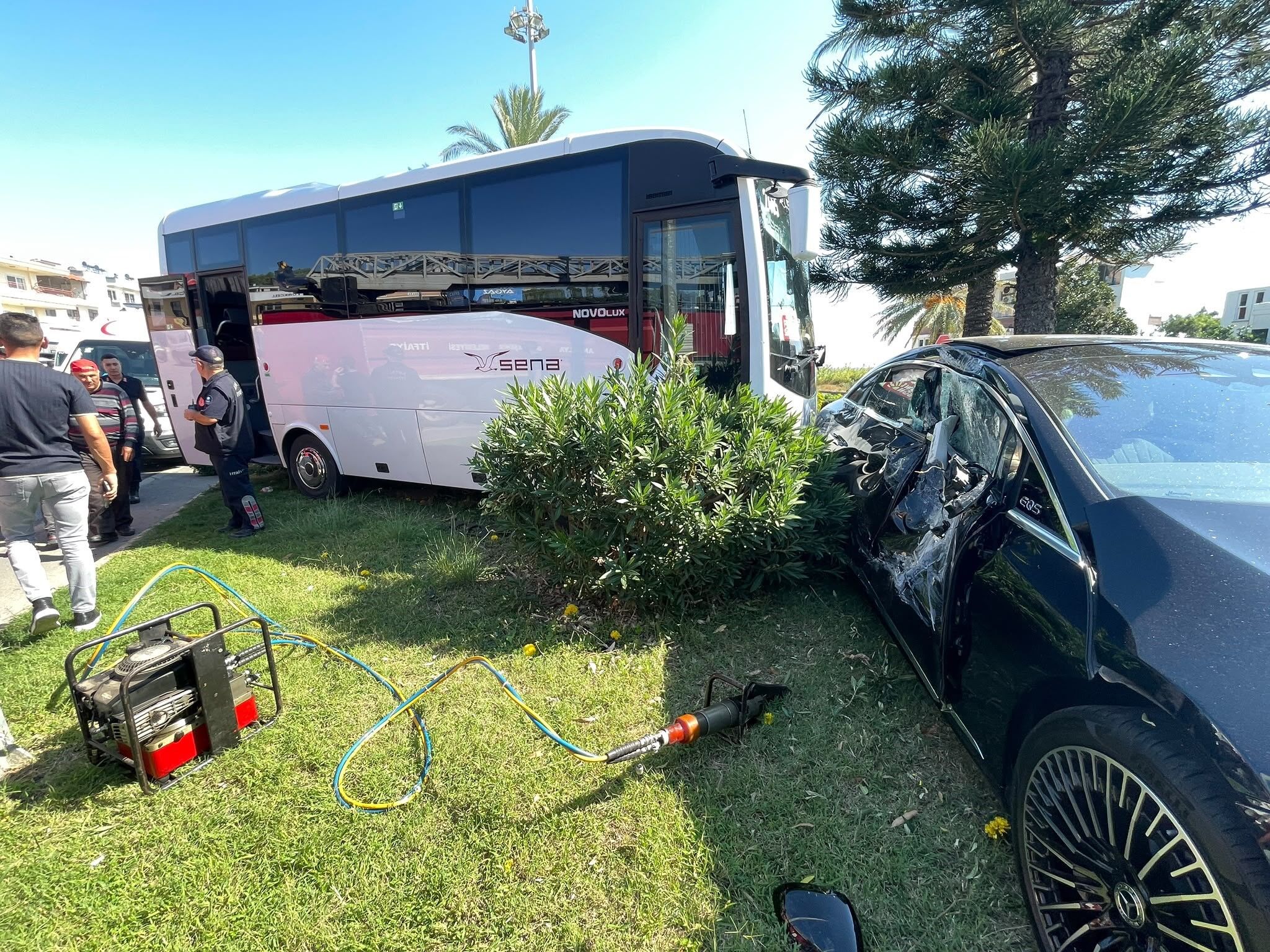Alanya'da Korkunç Kaza Saniye Saniye Kaydedildi (4)
