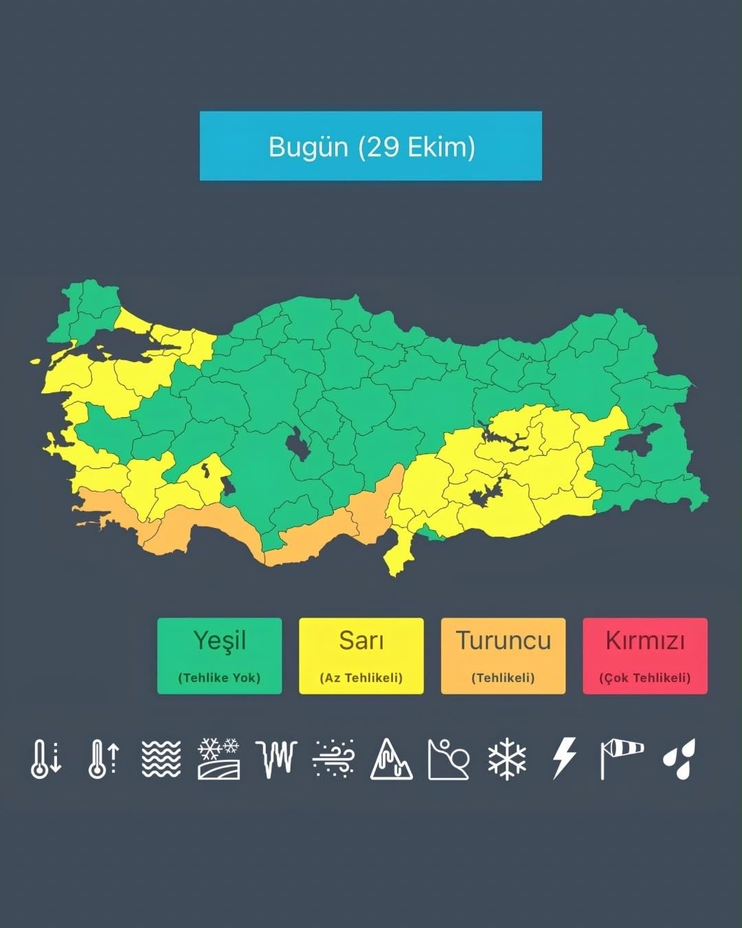 Antalya diken üstünde! Bakan turuncu kodlu uyarıyı duyurdu