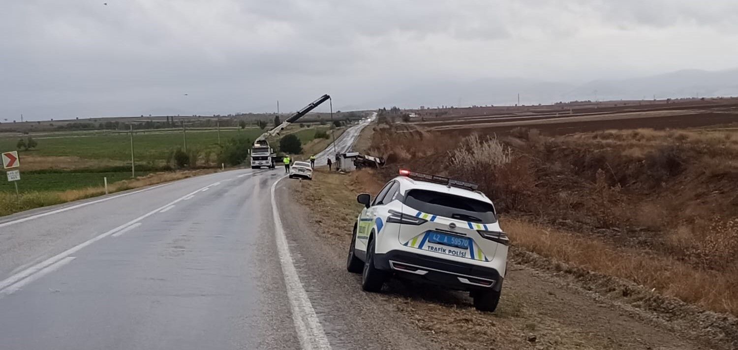 Antalya Isparta Yolunda Üç Ayrı Kaza 6 Yaralı (2)