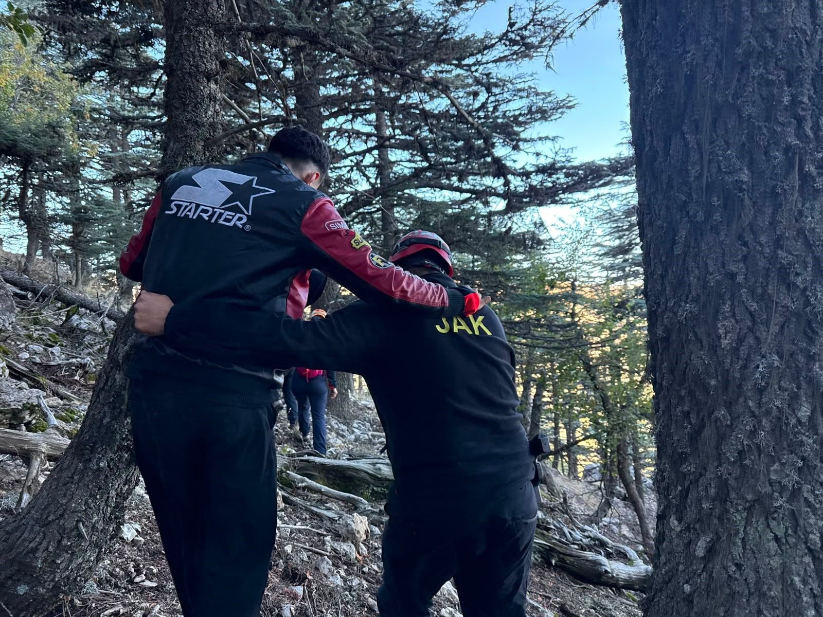 Antalya'da 14 Saat Sürdü! Zirvede Mahsur Kaldılar (1)