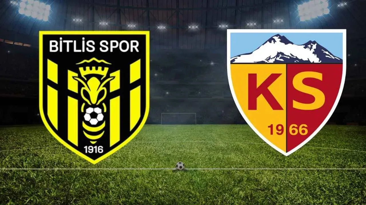 Bitlis 1916 Spor - Kayserispor maçı hangi kanalda?