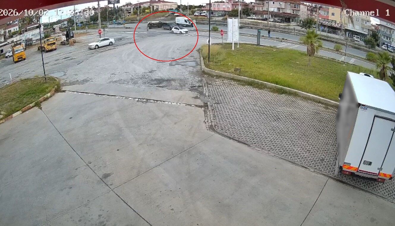 Manavgat Antalya D 400 Karayolu’nda Havada Taklalar Attı (5)