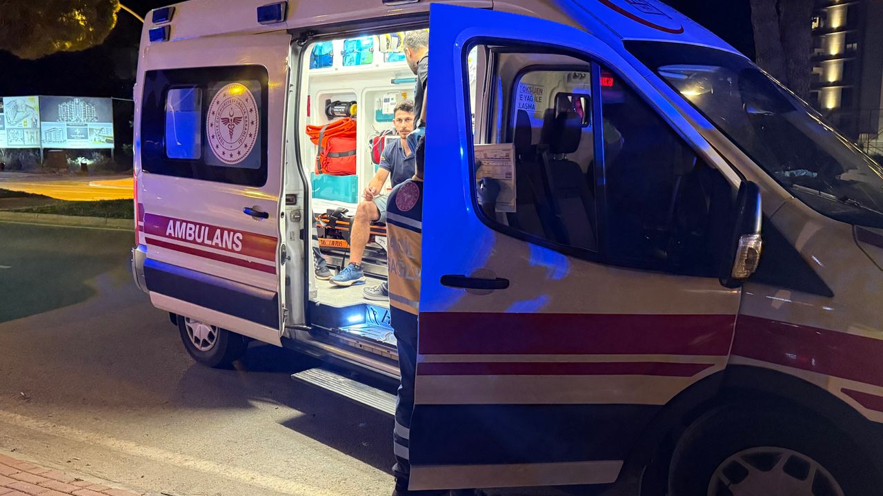 Gazipaşa'da kaza: 1 kişi yaralandı.