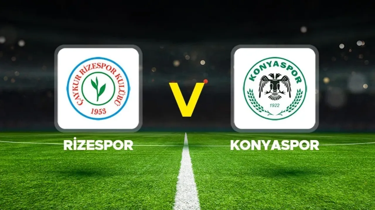 Rizespor-Konyaspor maçı hangi kanalda? CANLI İZLE
