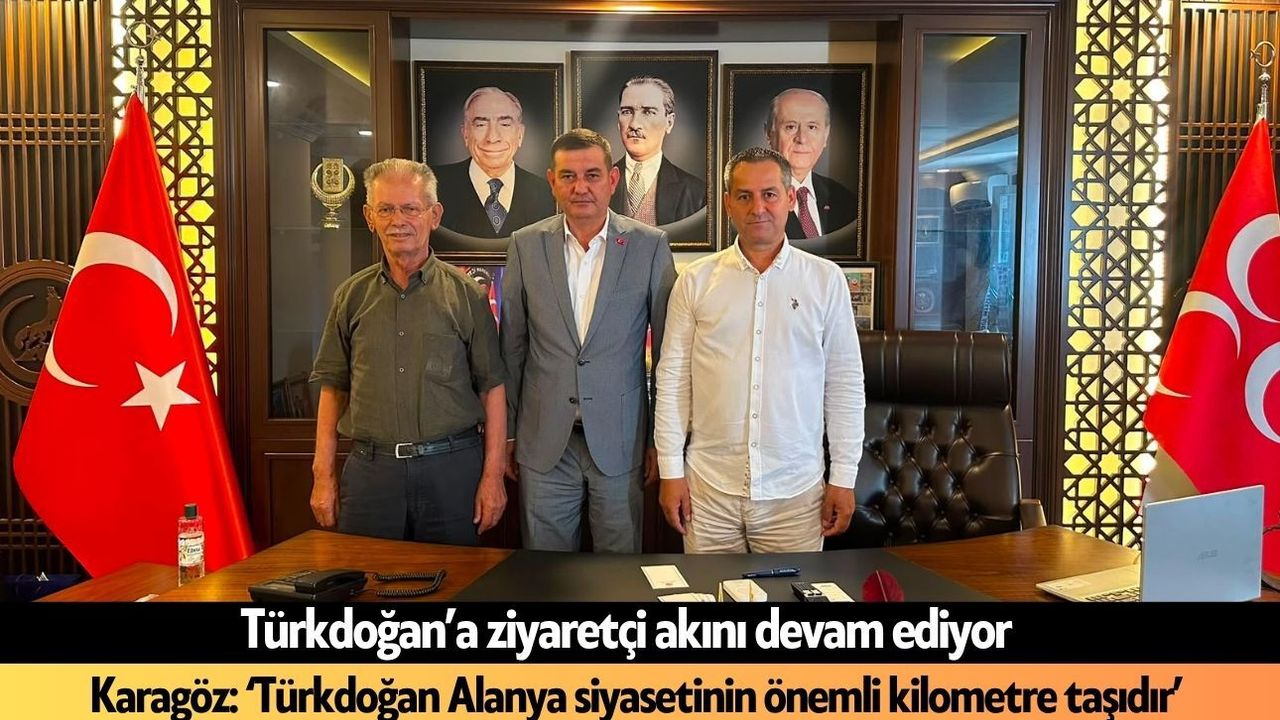Türkdoğan’a ziyaretçi akını devam ediyor