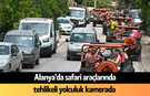Alanya'da safari araçlarında tehlikeli yolculuk kamerada