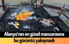 Alanya’nın en güzel manzarasına bu görüntü yakışmadı