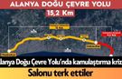Alanya Doğu Çevre Yolu’nda kamulaştırma krizi! Salonu terk ettiler