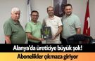 Alanya'da üreticiye büyük şok! Abonelikler çıkmaza giriyor