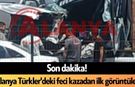 Son dakika! Alanya Türkler'deki feci kazadan ilk görüntüler geldi