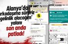 Alanya’da ‘arkadaşıma sürpriz gelinlik alacağım’ yalanı son anda patladı