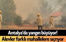 Antalya'da yangın büyüyor! Alevler farklı mahallelere sıçrıyor
