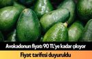 Avokadonun fiyatı 90 TL'ye kadar çıkıyor