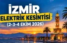 GEDİZ İzmir elektrik kesintisi yaşanacak ilçeler!