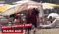 Alanya’da bıçaktan kaçtı: Soluğu dünyaca ünlü plajda aldı