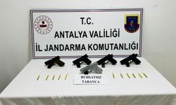 Silah ve mühimmat kaçakçısı jandarmadan kaçamadı