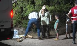 En uzun geceyi yaşadılar: Yangın bölgesinde vatandaşlar geceyi araçlarında geçirdi