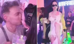 Katy Perry sarhoş olup mekanda hayranıyla öpüştü