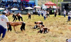 Gökbel'de güreş heyecanı başladı