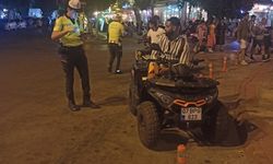 Alanya’da ATV motosikletlere ceza yağdı