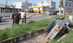 Antalya'da ne olduğunu anlayamadan kendini kanal içinde buldu