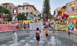 Antalya'da ayaklandılar: Katliamı protesto ediyorlar!