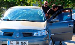 Denizli'de tartıştığı kişinin otomobilini alıp, Antalya'ya getirdi