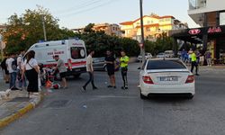 Manavgat'ta çarpıştılar: 2 yaralı