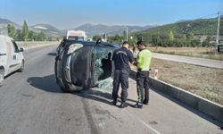 Burdur-Antalya yolunda kontrolden çıktı