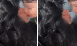 TikTok sapkınlığı durak durak bilmiyor! Küçük çocuğu defalara dudağından öptü