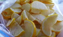 Limonu bir de böyle tüketin! Dondurunca etkisine inanamayacaksınız