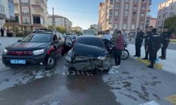 Polisten kaçan sürücü kaza yapınca yakalandı