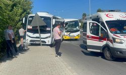 Alanya'da tur midibüsleri çarpıştı: Yaralılar var!