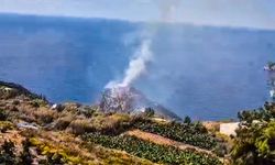 Gazipaşa'da antik kentteki tarihi kalede yangın